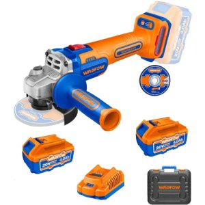 Amoladora 115mm 20v + Valija Wadfow Wlapb522