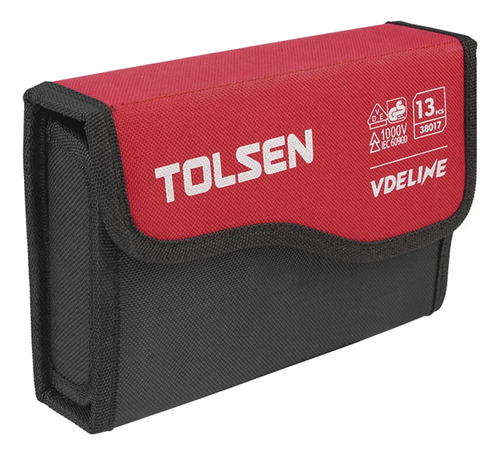 Set Tolsen 13 Destornilladores Con Aislamiento Vde 38017 - Imagen 3