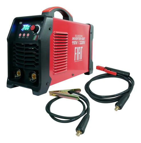 Soldadora Inverter Fiat Professional Rivoli 200 Top 110-220v - Imagen 2