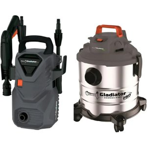 Combo Hidrolavadora Y Aspiradora Gladiator 1200w