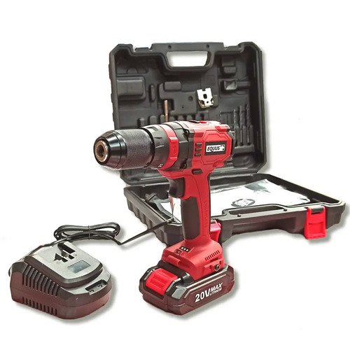 Taladro Atornillador Inalambrico Equus Brushless 20v Color R - Imagen 3