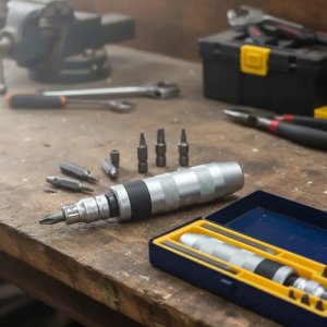 Destornillador De Impacto + Puntas - Profesional - En Oferta