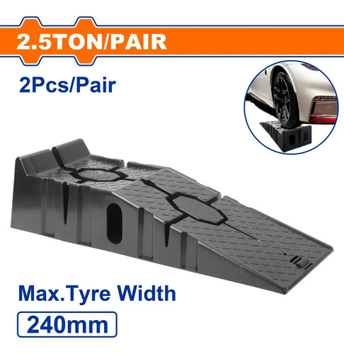 Set Rampas Vehiculos 2.5ton Ancho Max.240mm Wadfow Wve2a25 - Imagen 2