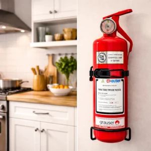 Extintor Bomberito 1kg Largo Portatil Abc Tythogar