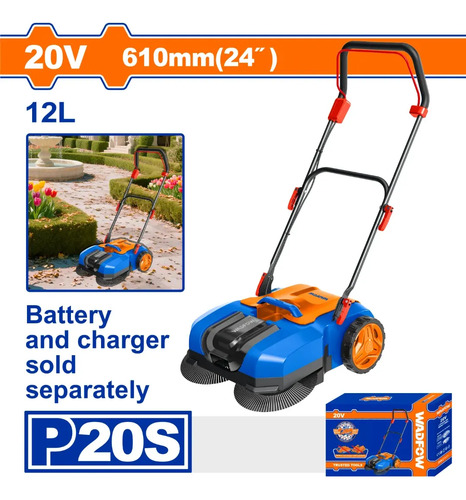 Barredora 24 Sin Bateria Sin Cargador Wadfow Wlsp1520 - Imagen 2