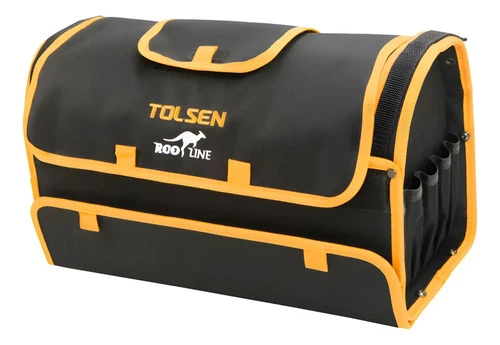 Bolso De Herramientas Industrial Tolsen 17'' 80102 G P Negro