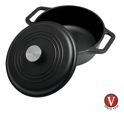 Olla Hierro Esmaltado 6l 26cm Con Asas Victoria - Imagen 6
