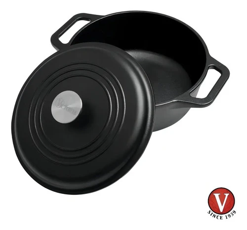 Olla Hierro Esmaltado 6l 26cm Con Asas Victoria - Imagen 6