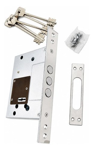 Cerrojo Triple Perno 11x14cm Alta Seguridad Martino Di Forza