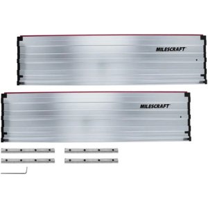 Rieles De Guia De Sierra Milescraft Plateado