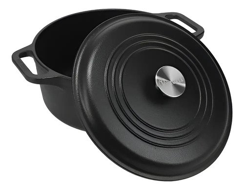Olla Hierro Esmaltado 6l 26cm Con Asas Victoria - Imagen 3