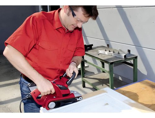 Lijadora de banda Einhell Eléctrica TE-BS 8540 E 4466230 - Imagen 8