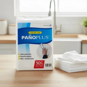 Paños De Limpieza Pañoplus - 50 Unidades - Tyt