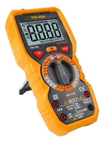 Multimetro Digital Tolsen 601000hz