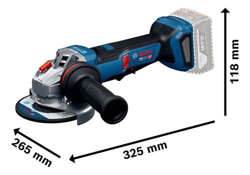Bosch GWS 18V 11PS Batería - Imagen 4