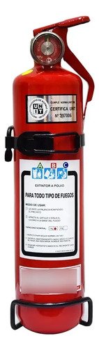 Extintor Bomberito 1kg Largo Portatil Abc Tythogar - Imagen 3