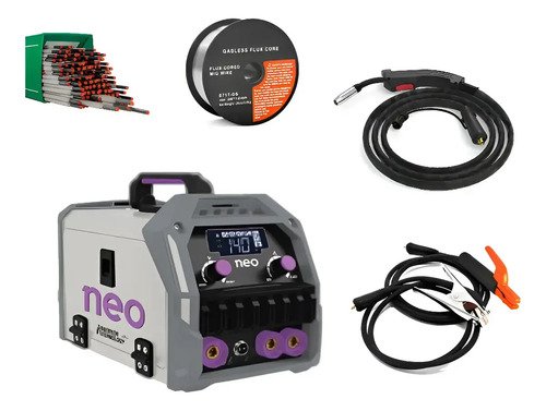 Soldadora Mig Flux Inverter Mma Tig 140a Neo Next Fx140 Pro