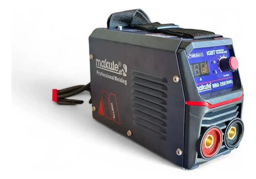 Soldadora Eléctrica 200 Amp Inverter Completa Makute