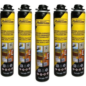 Espuma De Poliuretano Kit X6 750ml - Pennsylvania