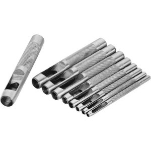Juego Sacabocados 9 Piezas Industrial Tolsen 25093 - Tyt