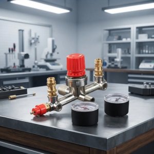 Base T Presostato Regulador Interruptor Compresor C/ Relojes