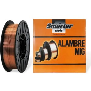 Alambre Flux Con Gas Para Soldar Con Mig/mag 1kg 0.8mm