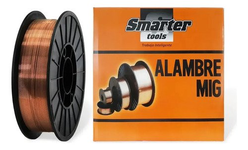 Alambre Flux Con Gas Para Soldar Con Mig/mag 1kg 0.8mm