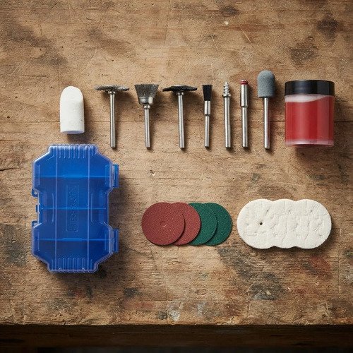 Set De 22 Accesorios Para Mini Torno 1/8 Wrr6022 Wadfow