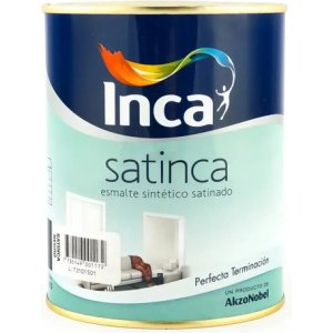 Pintura de sintetico satinado Inca ESMALTE Satinca
