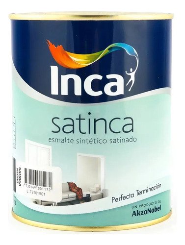 Pintura de sintetico satinado Inca ESMALTE Satinca