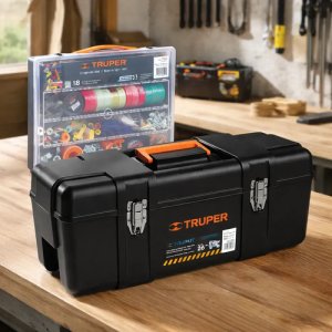 Kit Organizador Truper Caja Herramientas + Organizador