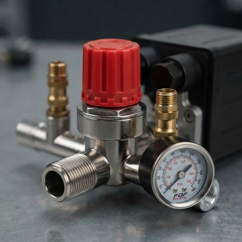 Presostato Regulador Valvula Interruptor Compresor Universal - Imagen 4