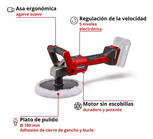 Einhell CE-CP 18/180 Li E Solo De mano - Imagen 2
