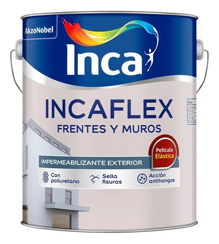 Impermeabilizante Inca Incaflex Frentes y Muros