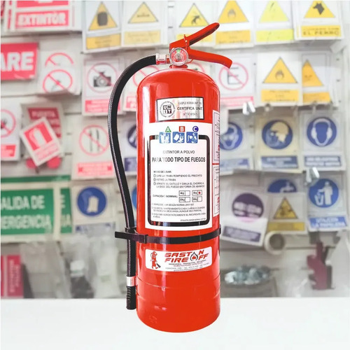 Extintor 8kg Extinguidor Bomberito Oferta Matafuego Polvoabc - Imagen 2