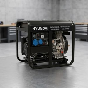 Generador Diésel Hyundai 11kw Monofásico 220v Eléctrico 762c