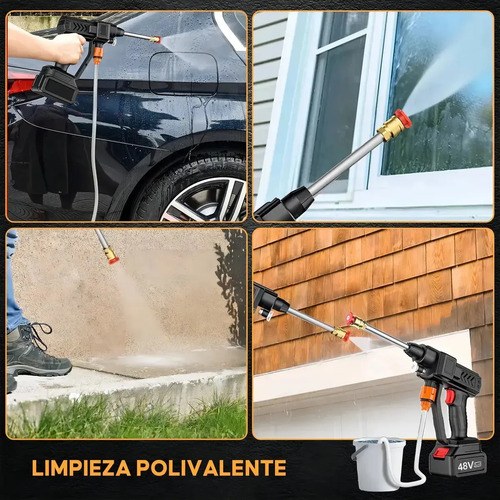 Hidrolavadora eléctrica Techhouse jabon y cera - Imagen 10