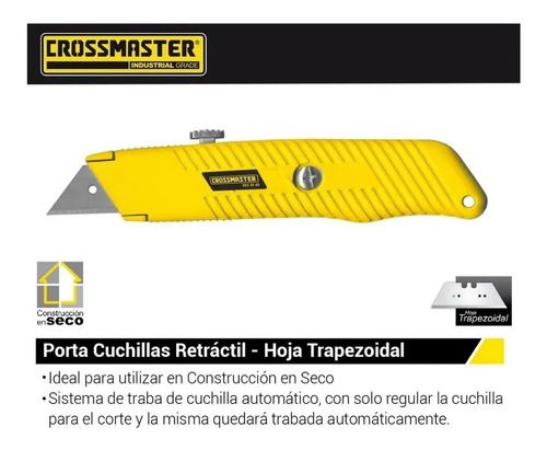 Cutter retráctil Crossmaster 9932840 - Imagen 2