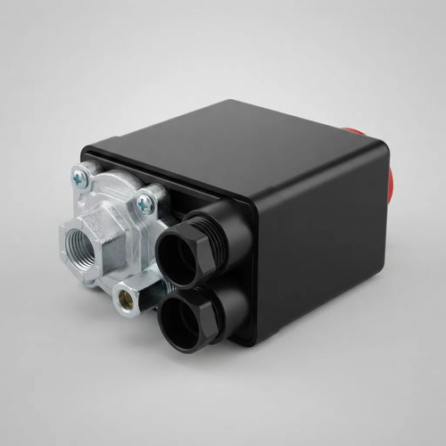 Presostato Compresor 1 Via Repuesto Control Automatico 220v - Imagen 4