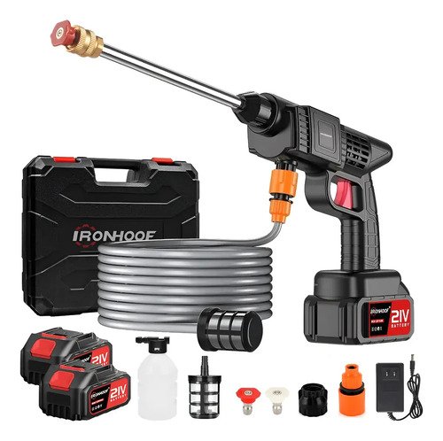 Hidrolavadora eléctrica Techhouse jabon y cera