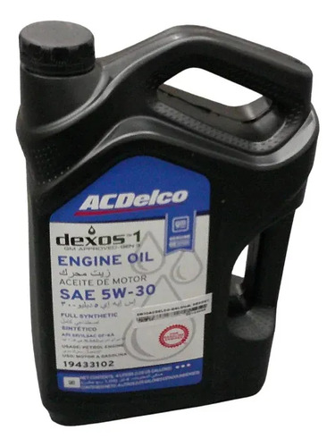 Aceite para motor ACDelco sintético 5W-30 para auto/camioneta - Imagen 3