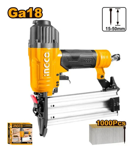 Clavadora Neumatica Ingco 75 A 100 Psi Abn15501 - Imagen 4