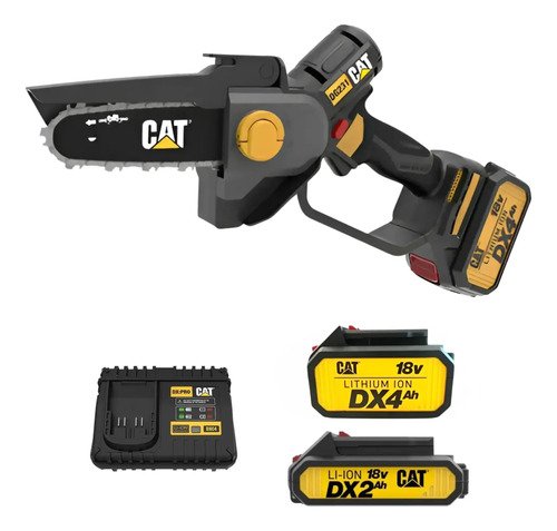 Mini Motosierra Bateria Cat 18v +bateria 4ah Y 2ah +cargador