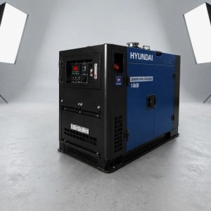 Generador Diésel Trifásico Hyundai 14kw 380v Silencioso