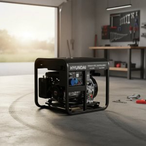 Generador Diésel Hyundai Monofásico 8.5kw 220v Eléctrico