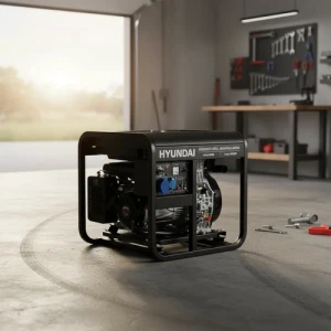 Generador Diésel Hyundai Monofásico 8.5kw 220v Eléctrico