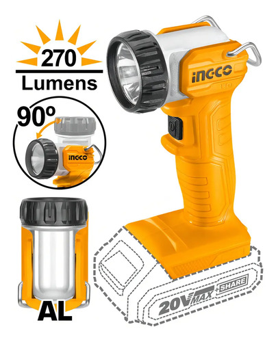 Ingco CWLI2038 - Imagen 2