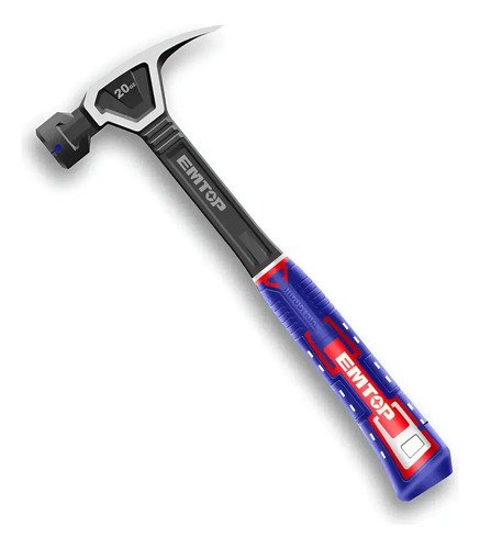 Martillo manual carpintero Emtop EHAMCH 2020 EHAMCH2020 con mango ergonómico