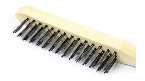 Cepillo De Acero 4 Lineas Con Cabo Multiuso Tolsen 32062 - Imagen 2