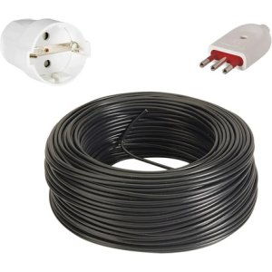 Alargue Armado 30mts Goma 3x2 Ficha Conatel Hembra Schuko